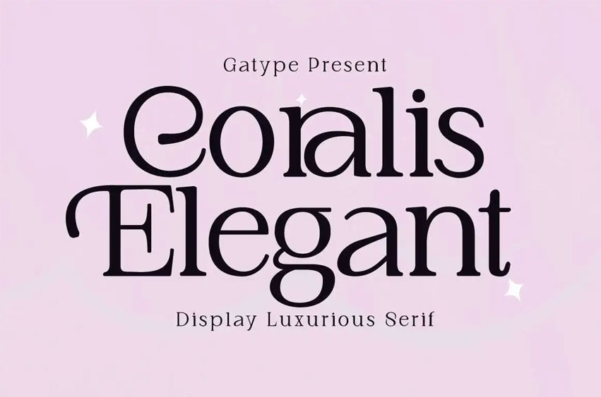 Coralis Elegant Font