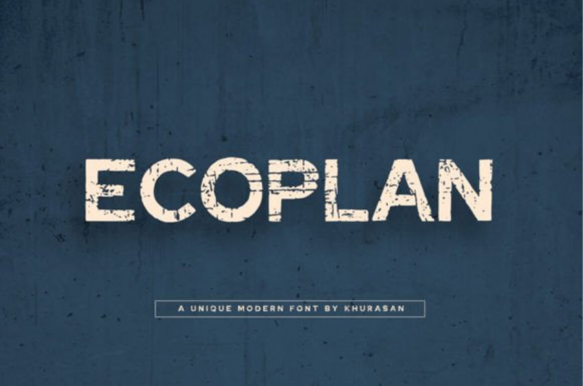 Ecoplan Font