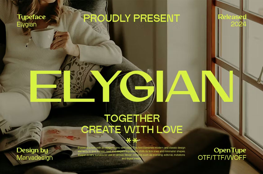 Eleygian Font