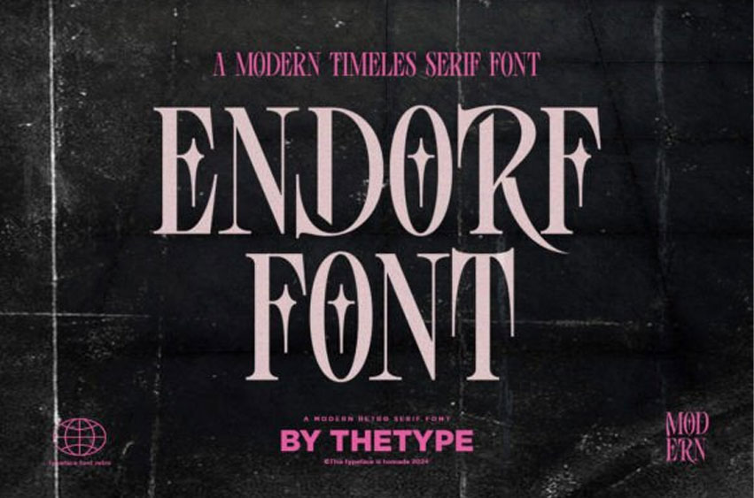 Endorf Font