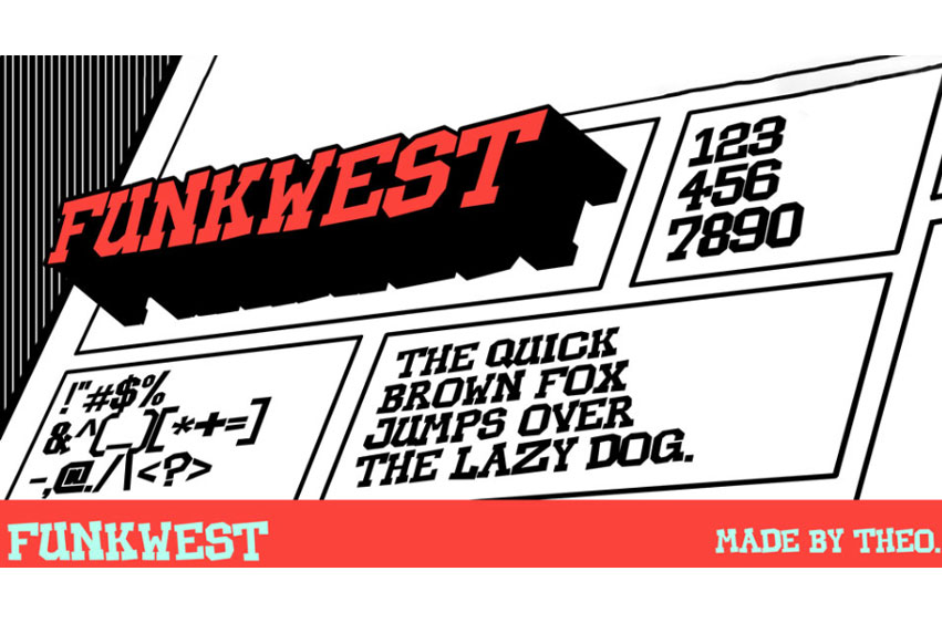 Funkwest Font