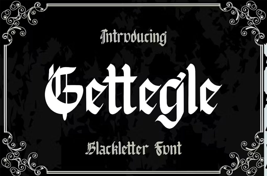 Gettegle Font