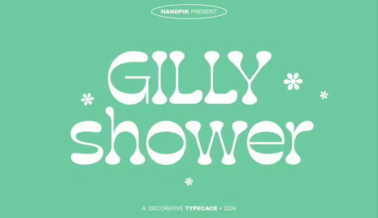 Gilly Shower Font