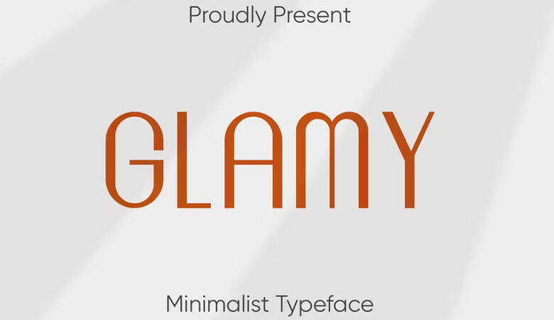 Glamy Font