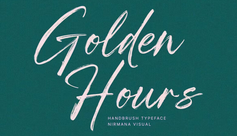 Golden Hours Font