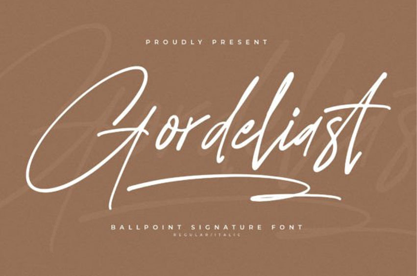 Gordeliast Font