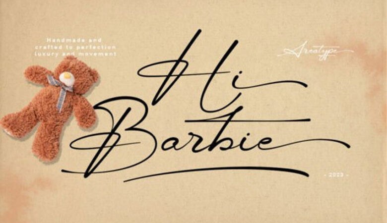 Hi Barbie Font