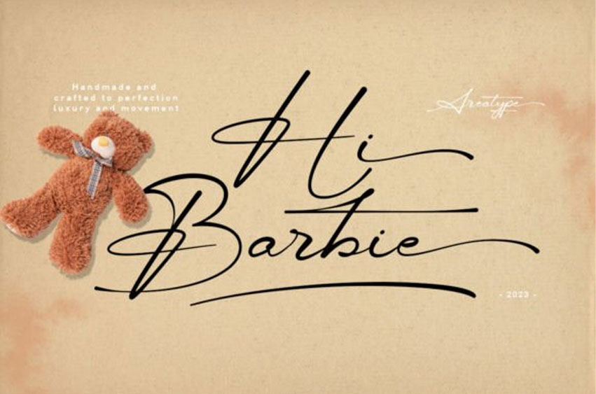 Hi Barbie Font