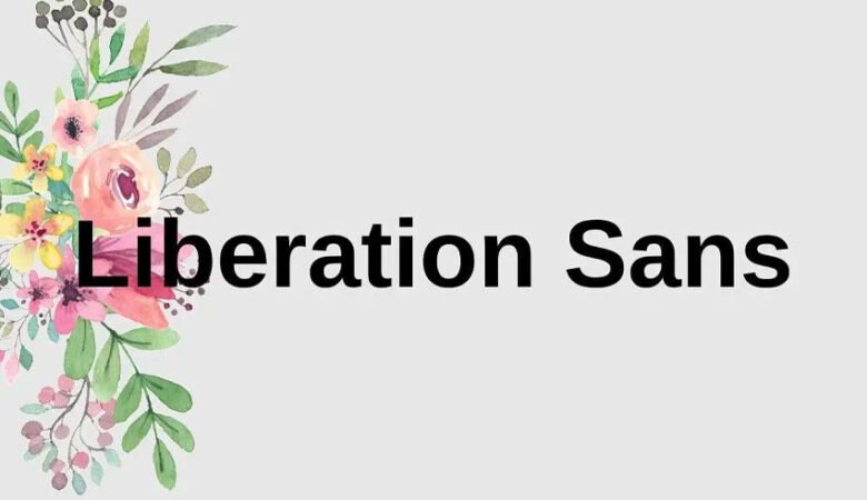 Liberation Sans Font
