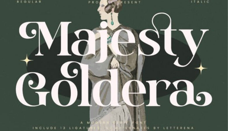 Majesty Goldera Font
