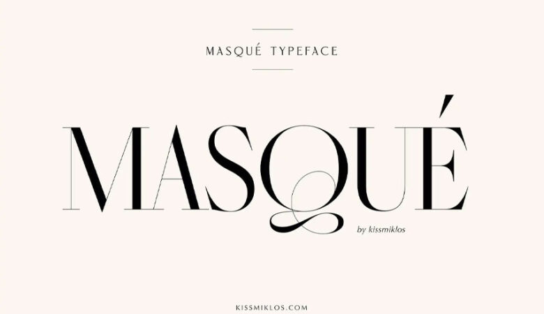 Masqué Font