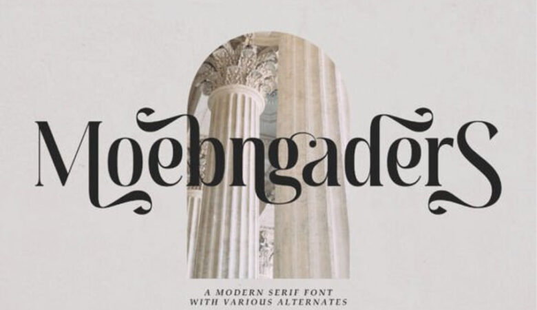 Moebngaders Font