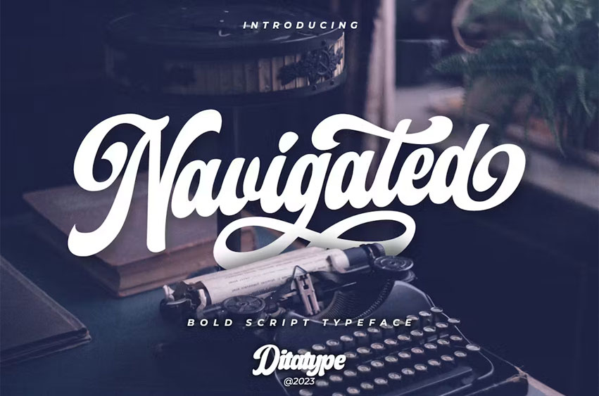 Navigated Font