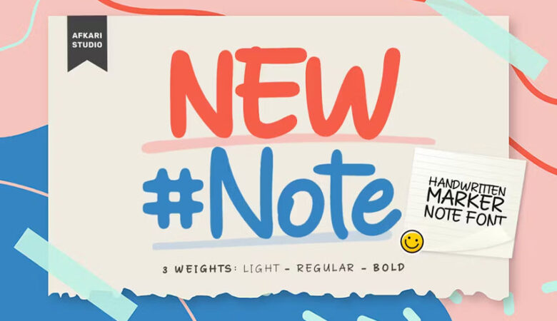 New Note Font