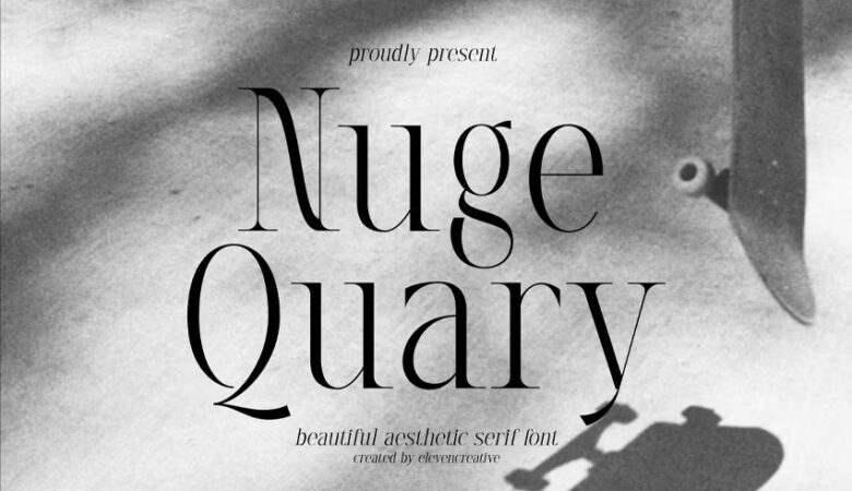 Nuge Quary Font