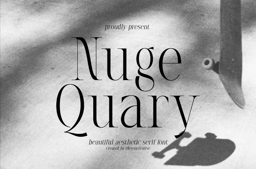 Nuge Quary Font