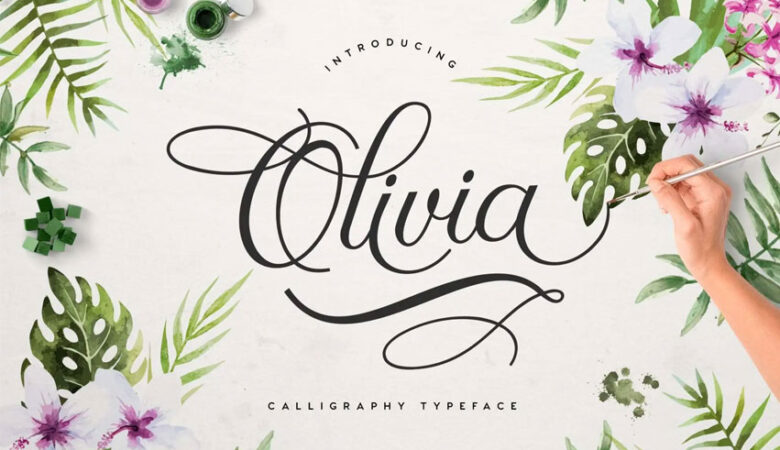 Olivia Calligraphy Font