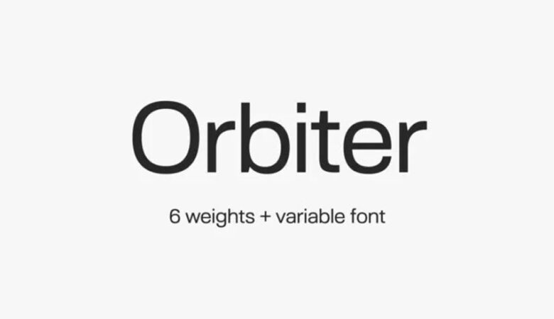 Orbiter Font