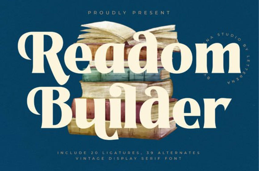 Readom Builder Font