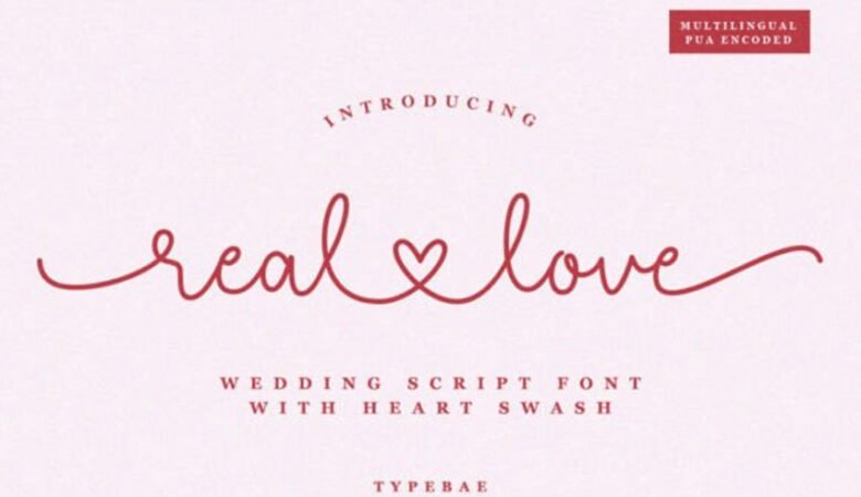 Real Love Font
