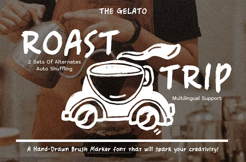 Roast Trip Font