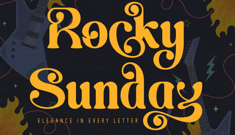 Rocker Sunday Font