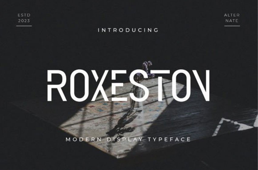 Roxeston Font