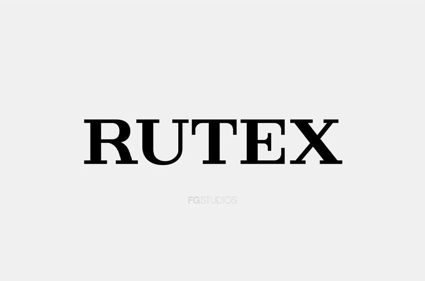 Rutex Font