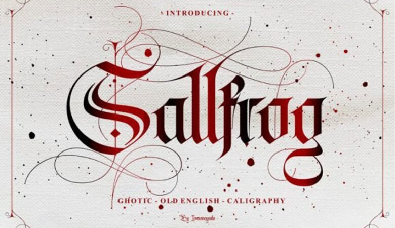 Sallfrog Font