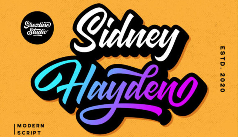 Sidney Hayden Font