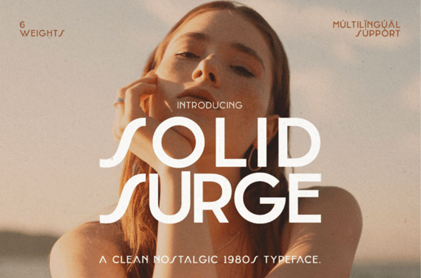 Solid Surge Font