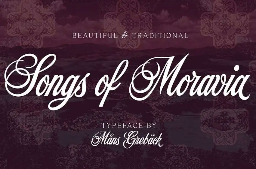 Songs Of Moravia Font