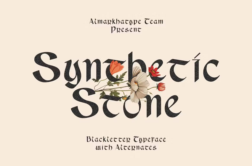 Synthetic Stone Font