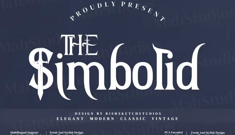 The Simbolid Font