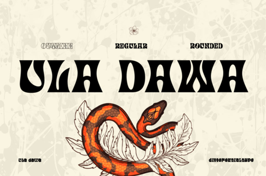 Ula Dawa Font