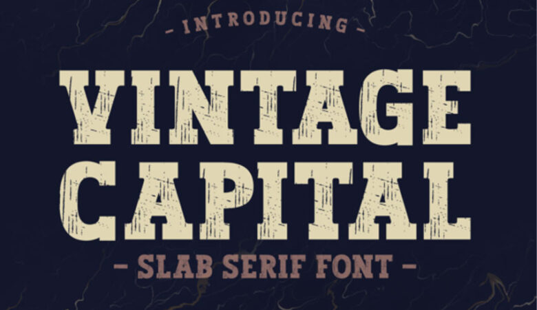 Vintage Capital Font
