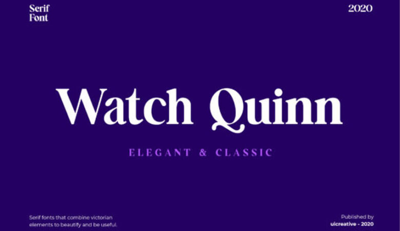 Watch Quinn Font