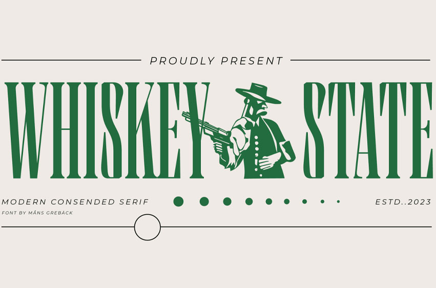 Whiskey State Font