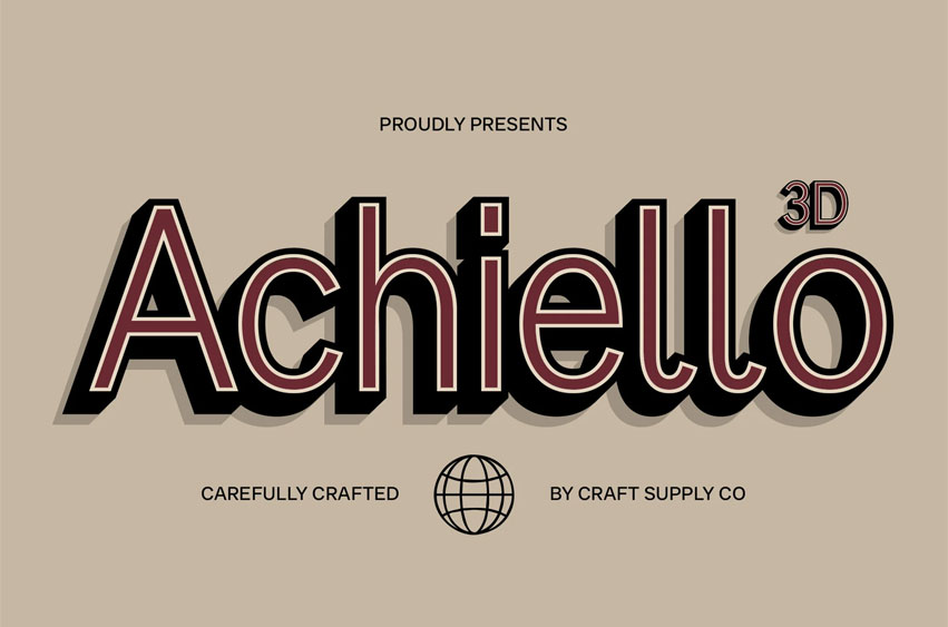 Achiello Font