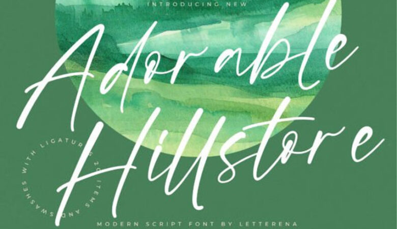 Adorable Hillstore Font