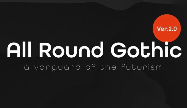 All Round Gothic Font