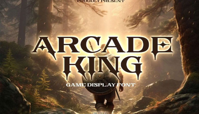 Arcade King Font