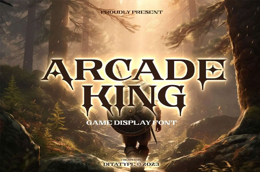 Arcade King Font