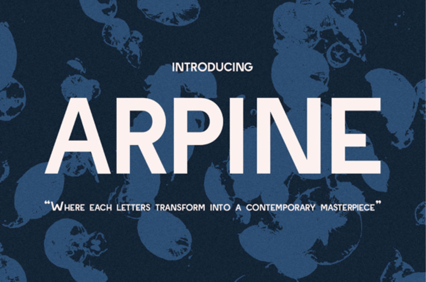 Arpine Font