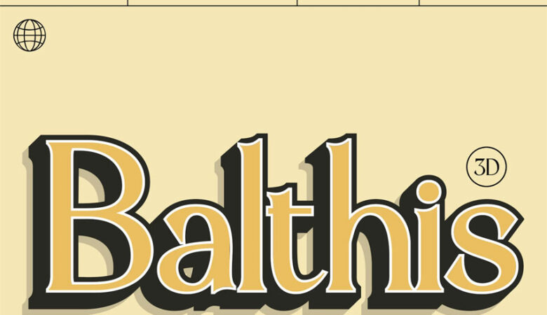 Balthis 3D Font