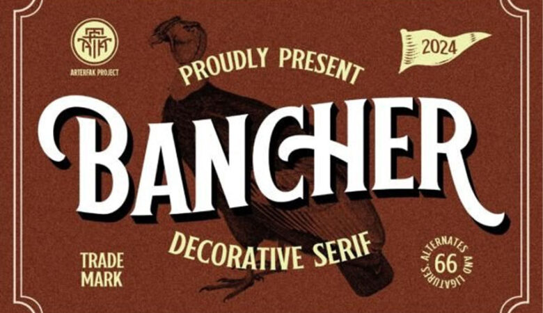 Bancher Font