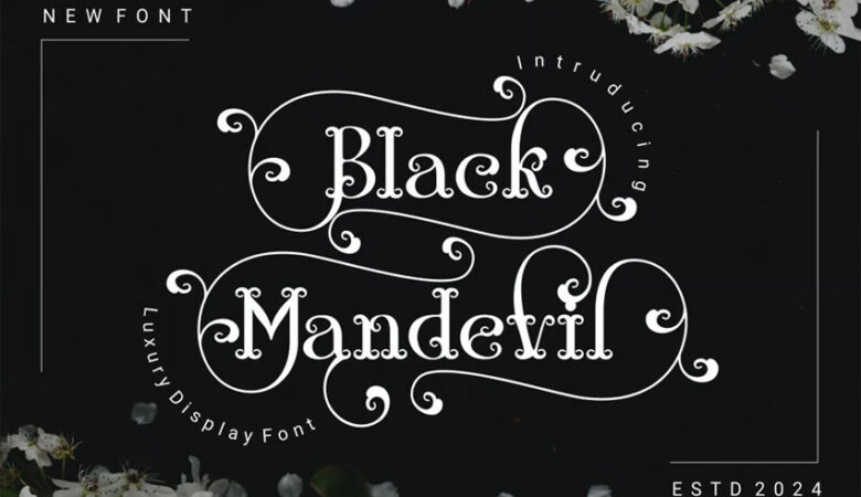 BlackMandevil Font