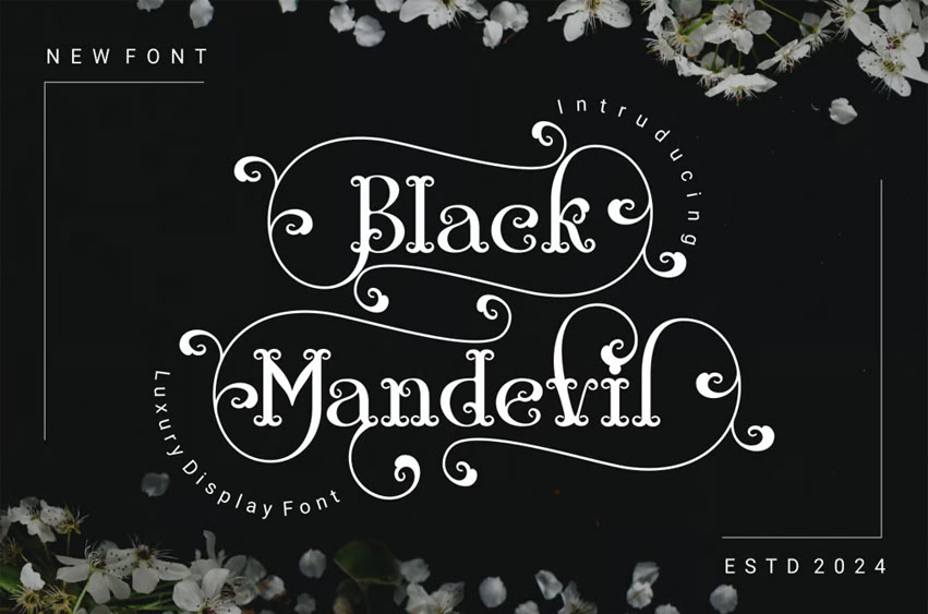 BlackMandevil Font