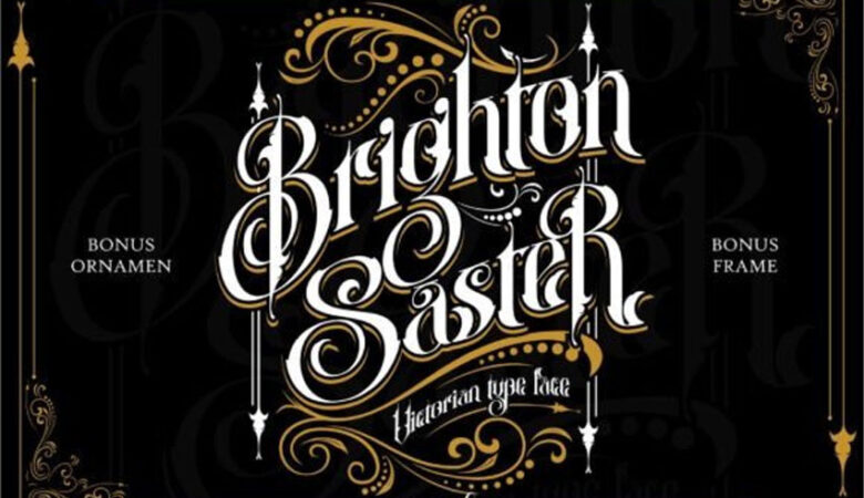 Brighton Saster Font