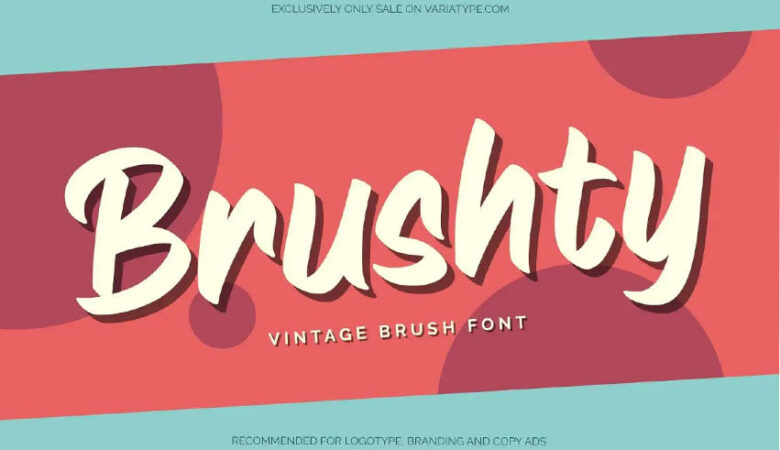 Brushty Font